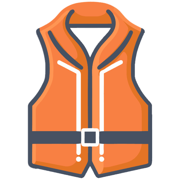 ⚠️CAUTION : drip overload  life jacket is needed ⚠️